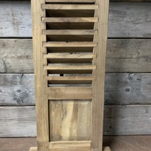 Luik teak op voet M