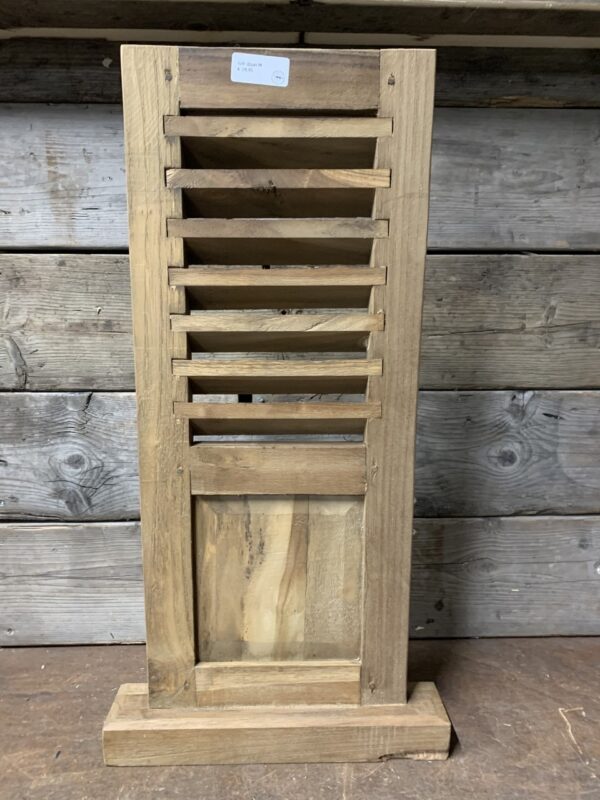Luik teak op voet M