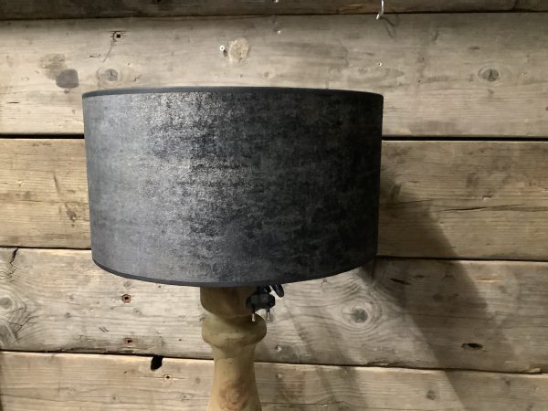 Lampenkap zwart velours 35 cm