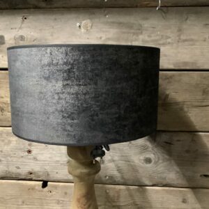 Lampenkap zwart velours 35 cm