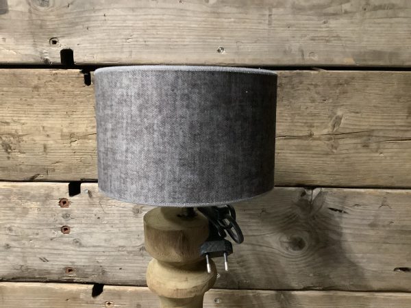Lampenkap donker grijs 20 cm