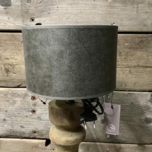 Lampenkap bruin leather look 20 cm