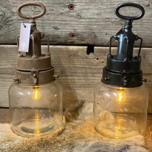 Lantaarn led industrieel zwart