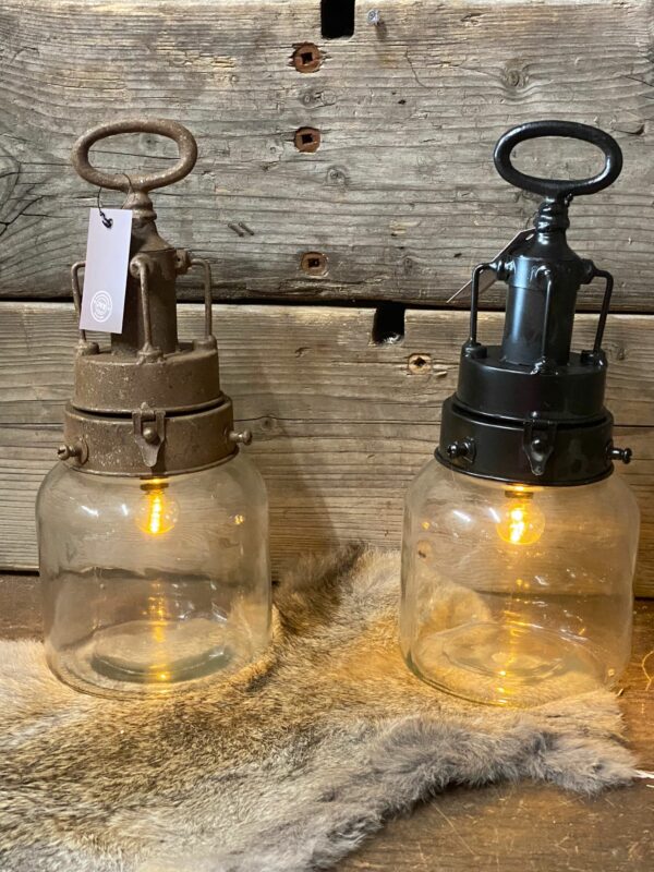 Lantaarn led industrieel roest