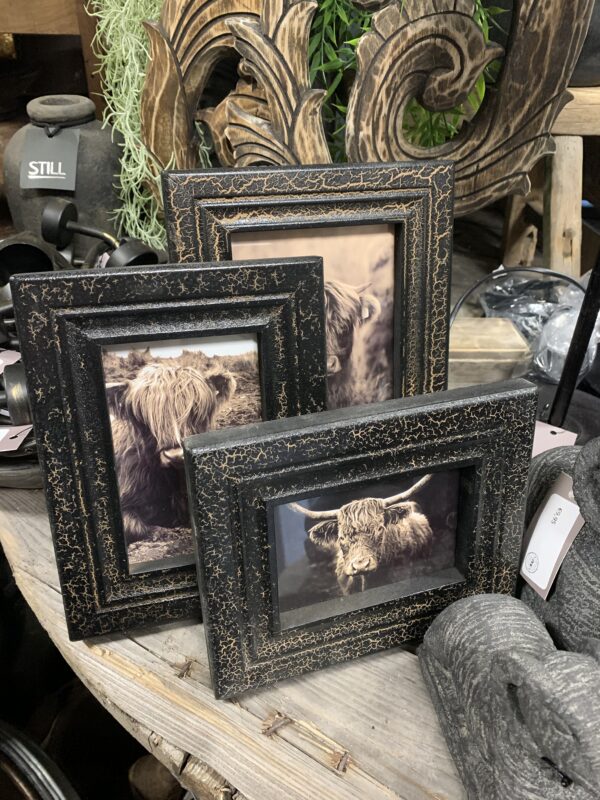 Fotolijst zwart vintage s