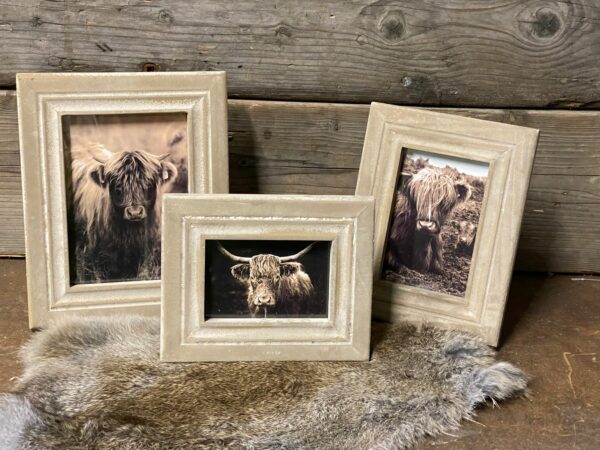 Fotolijst beige vintage m