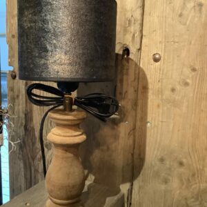 Lampenkap zwart velours 15 cm