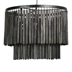 Lamp lamel hout 60cm