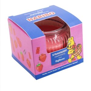 Kaars Haribo aardbei 85gram