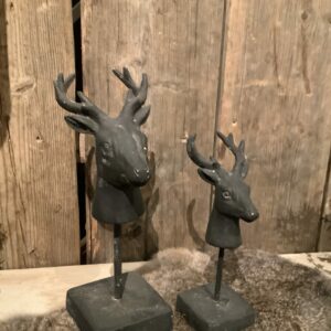 Hert vintage zwart