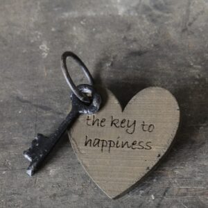 Sleutel the key to happiness
