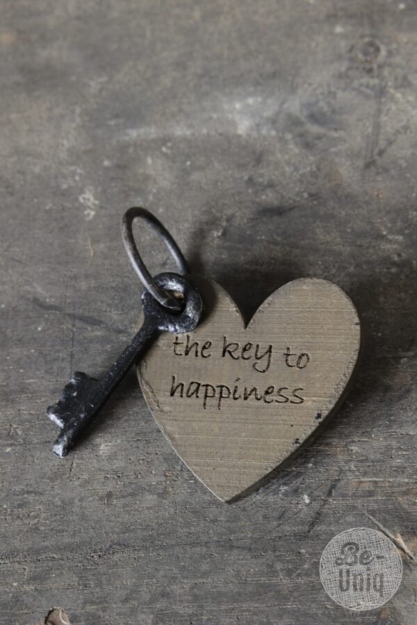 Sleutel the key to happiness