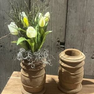 Houten vaasje