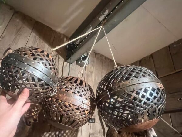 Set metalen bollen
