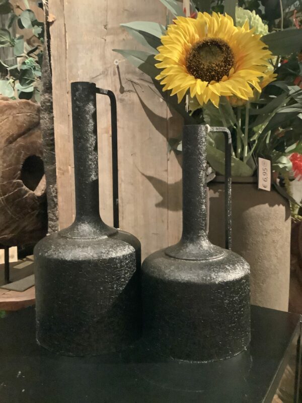 Fles zwart ijzer m