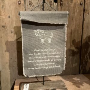 Doek op houder slaap kindje slaap
