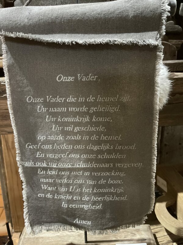 Doek op houder onze vader - Afbeelding 2