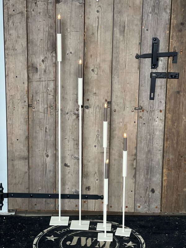 Kandelaar metaal 58 cm