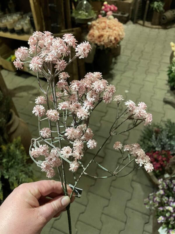 Kunst gips tak licht roze - Afbeelding 3