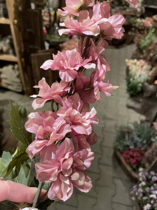Kunst delphinium oud roze - Afbeelding 3