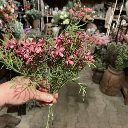 Bosje kunst takken roze