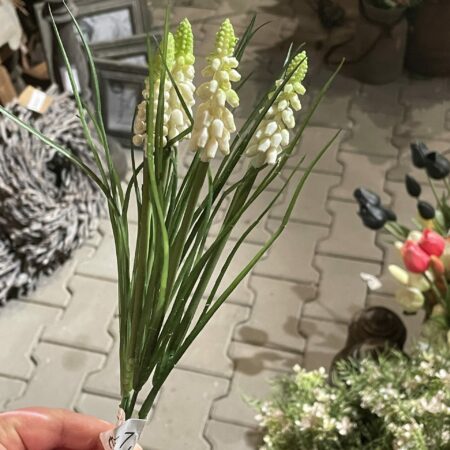 Kunst witte druifjes bosje