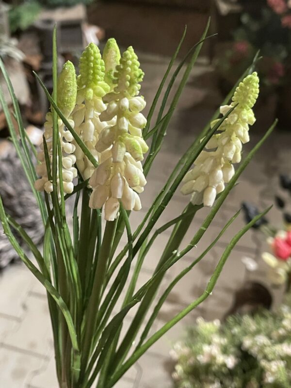Kunst witte druifjes bosje - Afbeelding 2