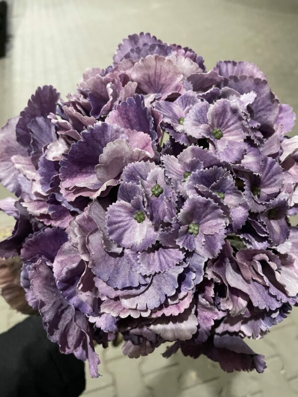 Kunst tak hortensia paars - Afbeelding 2
