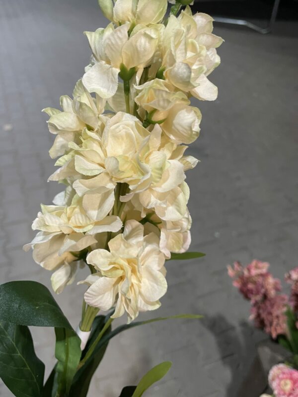 Kunst violier creme - Afbeelding 2