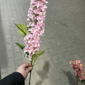Kunst hortensia roze