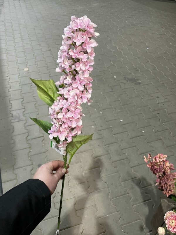 Kunst hortensia roze