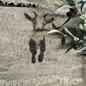Shabby doek geitje