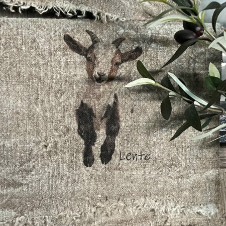 Shabby doek geitje