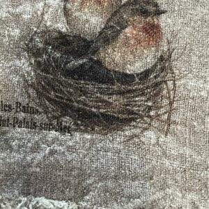 Shabby doek roodborstje