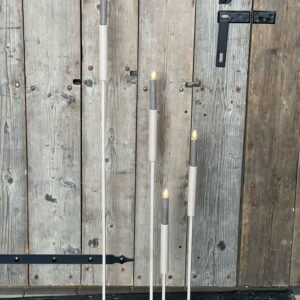 Kandelaar metaal 42 cm