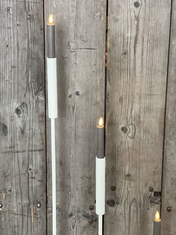 Kandelaar metaal 58 cm - Afbeelding 2