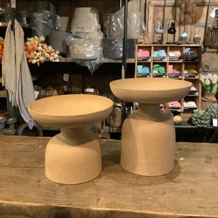 Kandelaar offwhite stomp s