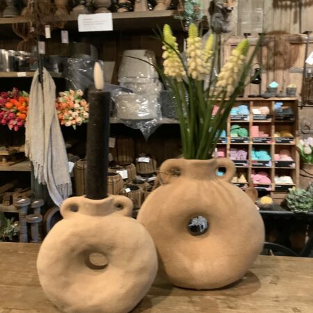 Vaasje zand donut m