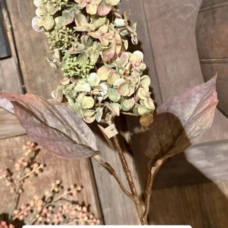 Kunst pluim hortensia groen