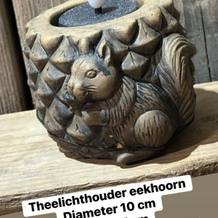 Theelichthouder eekhoorn Brynxz